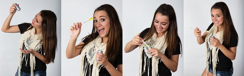 Beautility BEAUTISCOOP Duo Set Crisp White/Green Dual-Scoop Beauty Tool (8" & 11" Duo, White/Green) - Image 5