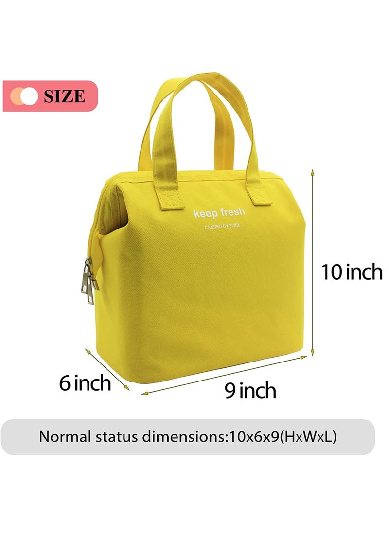 SYOSI - Lunch Bag Bento Bag, Thickened Thermal Insulation Refrigerated Bento Tote Bag, Lunch Box Carrying Bag For Students Ladies Men Picnic Work Outdoor - Image 1