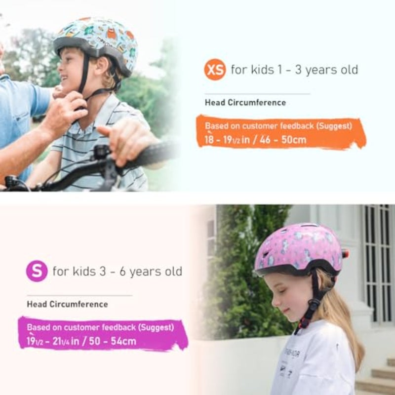 /Toddler Bike Helmet for Boys and Girls, Adjustable Skateboarding Helmets from Infant/Baby to Youth - Image 3