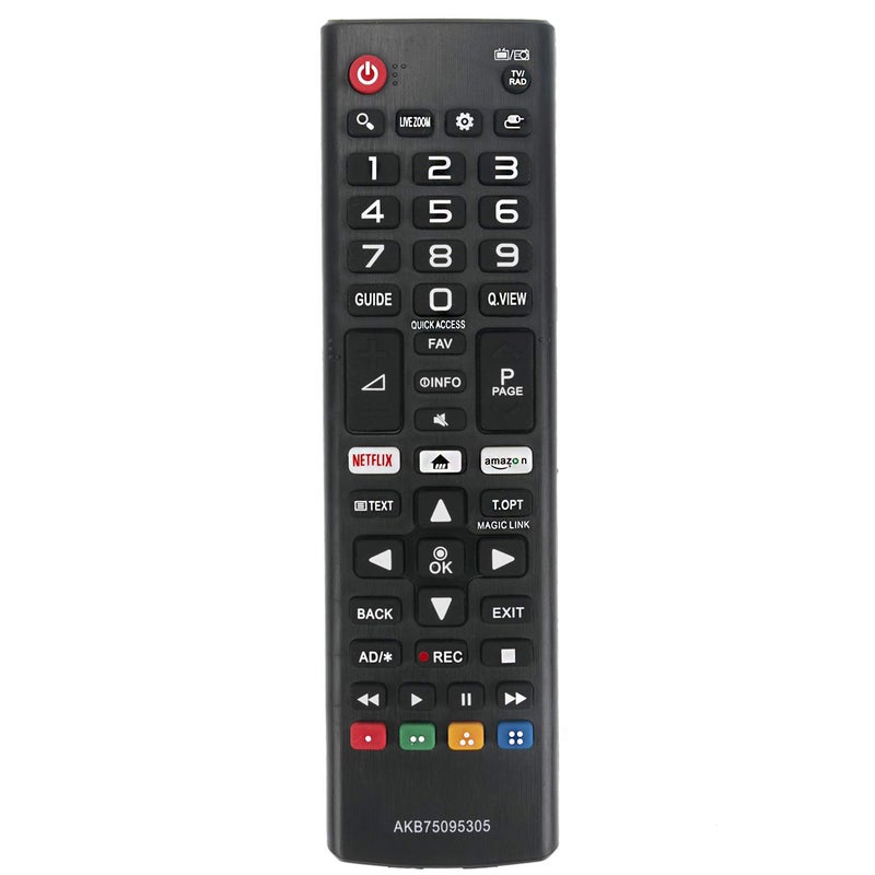 Allimity AKB75095305 Replacement Remote Control fit for LG LCD LED TV 32LJ616D 32LJ610D 32LJ618U 32LJ610D-TA 32LJ610U-TD 32LJ610Z-TD 32LJ620D-TD 32LJ616D-TA 32LJ618D-TF 32LJ618U-TF - Image 5