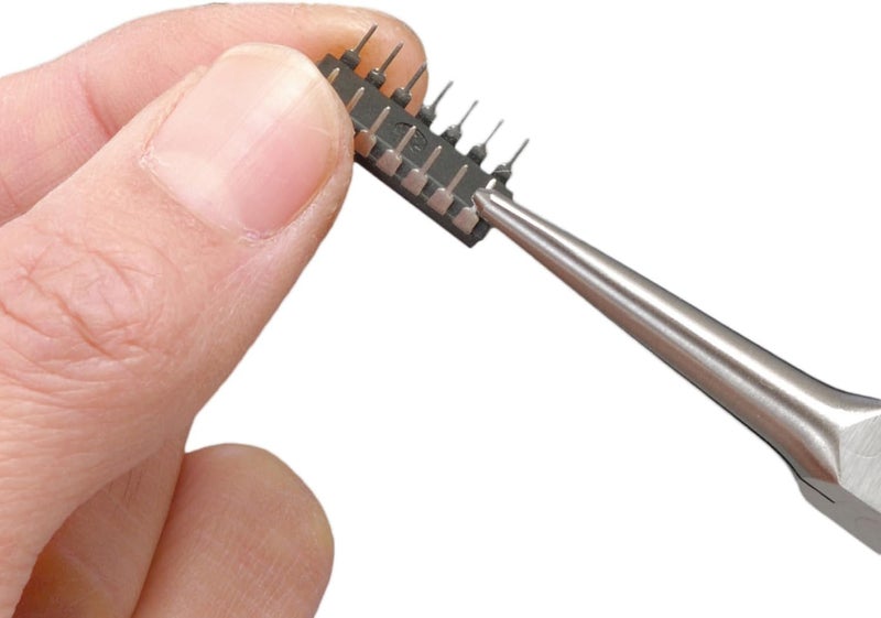 Engineer Compact Precision Compact Long Nose Pliers (Needle tip),Professional Grade, ESD Safe with Carbon Steel Jaws. Made in Japan. ps-03,Black,141mm - Image 2