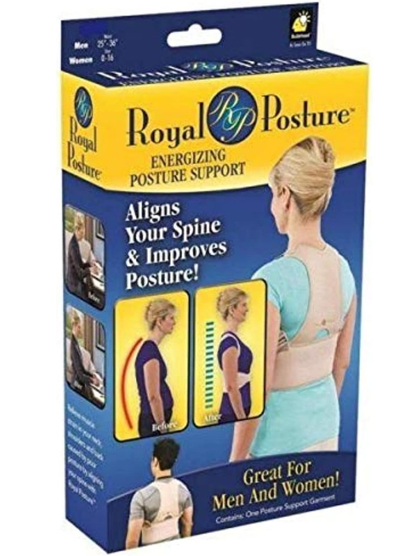 رويال بوستشر مشد داعم للجنسين لتحسين الوضعية الظهر من الانحناء مقاس XXL