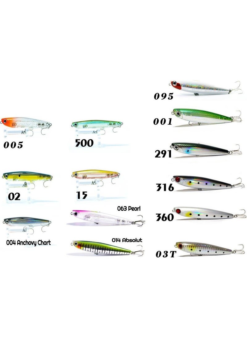 FUJIN Surface Minnow SF-90SW Model Fish 