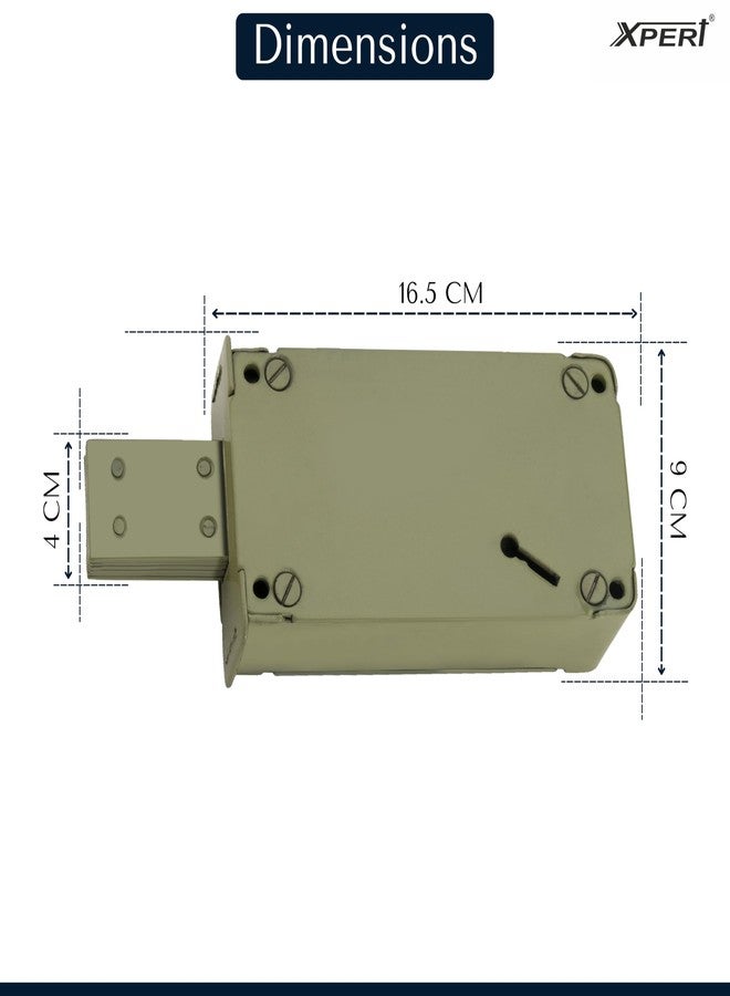 Xpert Navy Side Shutter Lock by Xpert, 1 Unit (Made of Metal Sheet Material), Used as Shutter Lock for Shop & Factories. Locks for Shutter - Image 4