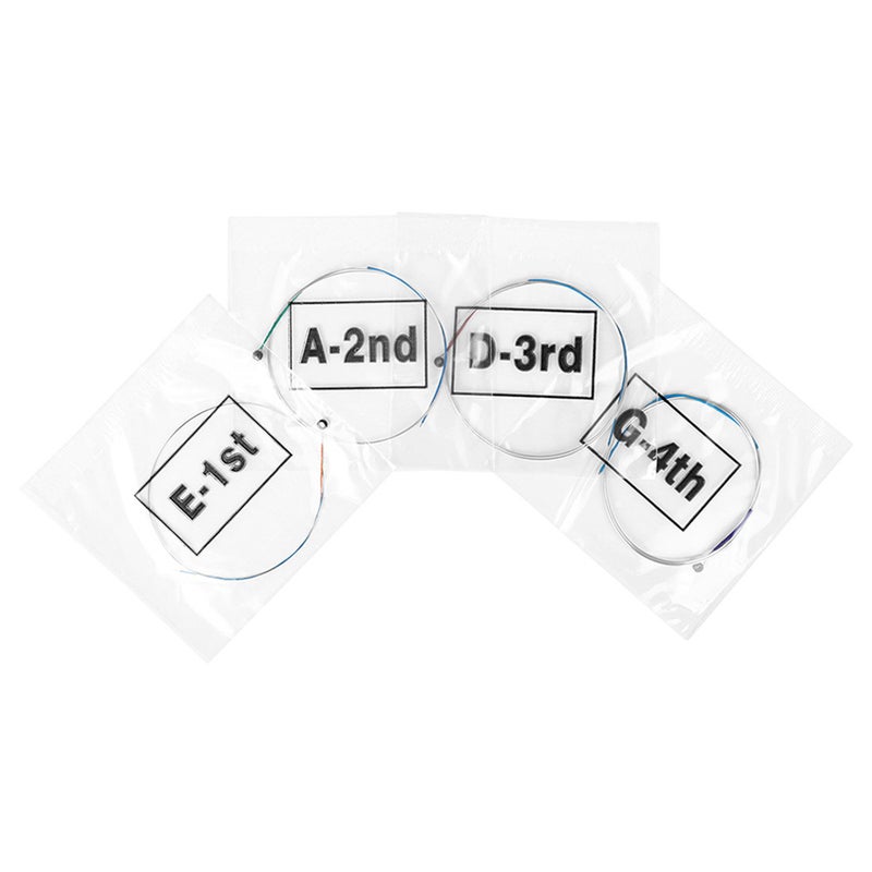 4pcs Violin Strings Kit String Replacements Universal Full Violin Strings Set for Violin - Image 1