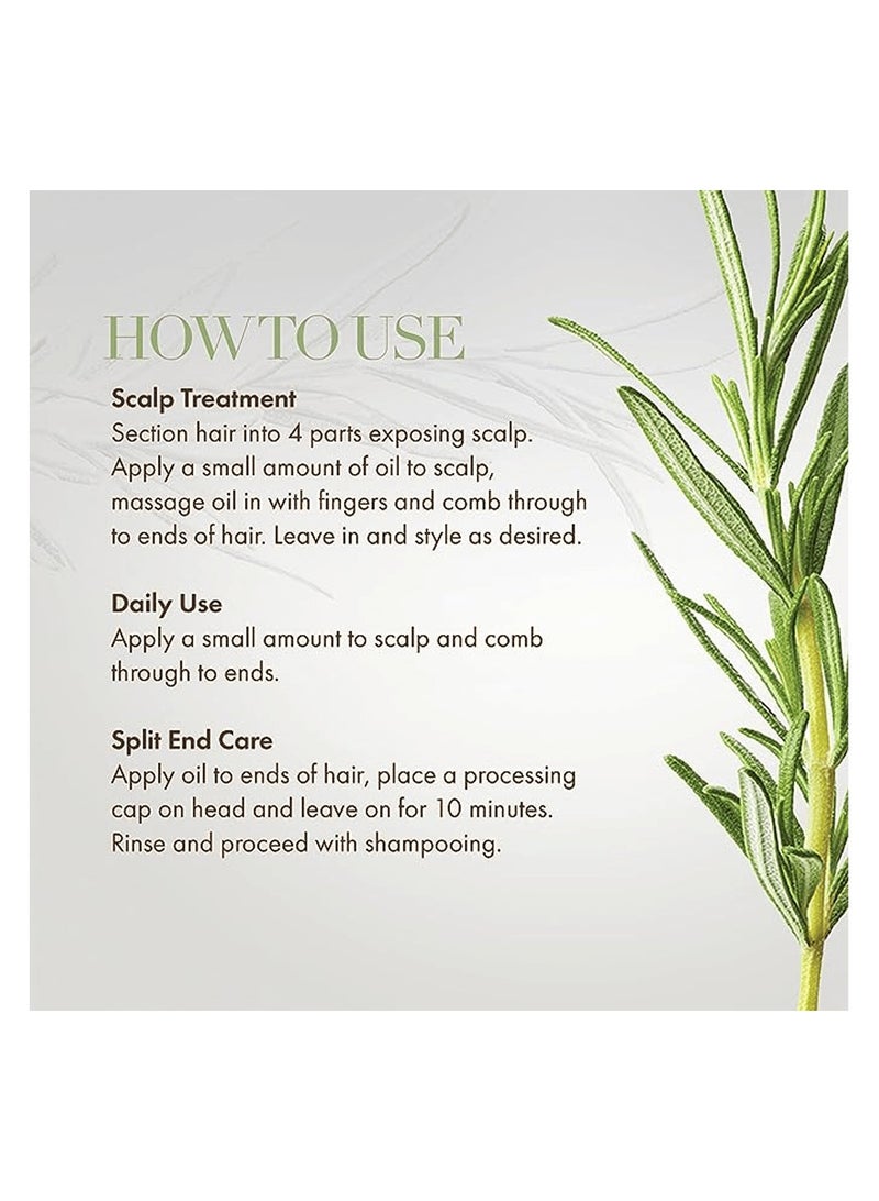 Mielle Rosemary Mint Scalp & Hair Strengthening Oil Infused With Biotin For All Hair Types 59ml