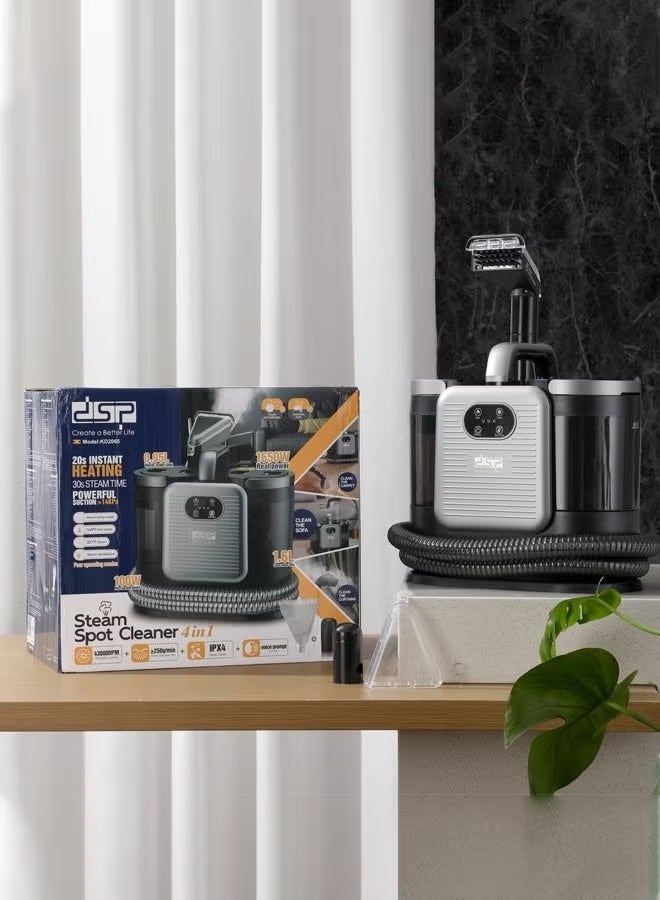 دي اس بي جهاز تنظيف بالبخار الموضعي DSP KD2065 بخزانين للمياه لتنظيف المنزل والمفروشات - Image 3