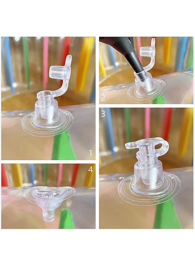 KASTWAVE Kids Colorful Inflatable Water Wheel 40 Inches Giant Roller Float Colorful Swimming Pool Float - Image 5