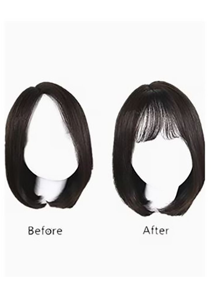 إستيل مشبك الانفجارات المربوطة باليد في إطالة الشعر باللون الأسود - Image 2