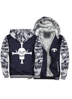KUYING New One Piece Printed Zipper Sweatshirt Casual Sportswear  - Image 1