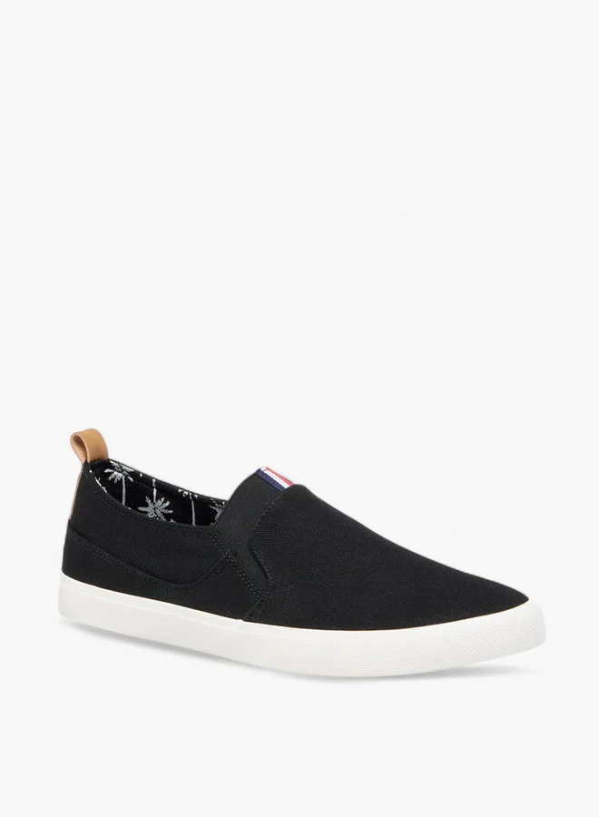 ال بي ال من شو اكسبرس Men Canvas Loafers with Pull Tab