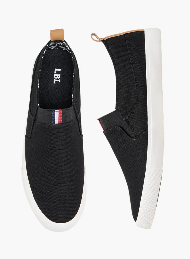 ال بي ال من شو اكسبرس Men Canvas Loafers with Pull Tab