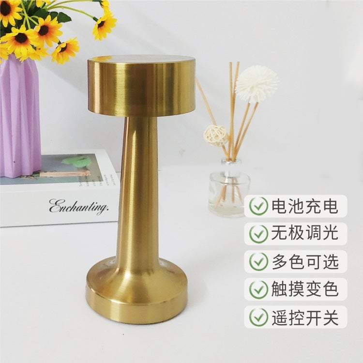 Metal Vintage Decorative Table Lamp Barbell Charging Table Lamp Creative Dining Table El Bar Decorative Table Lamp - Image 4