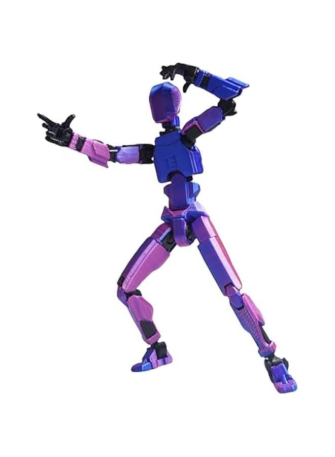Dummy13 Action Figure Set | Pre-Assembled 3D Printed Titan and Robo Figures | Highly Articulated Robot Toys with Interchangeable Accessories |  for Collectors and Hobbyists (red Green) - Image 4