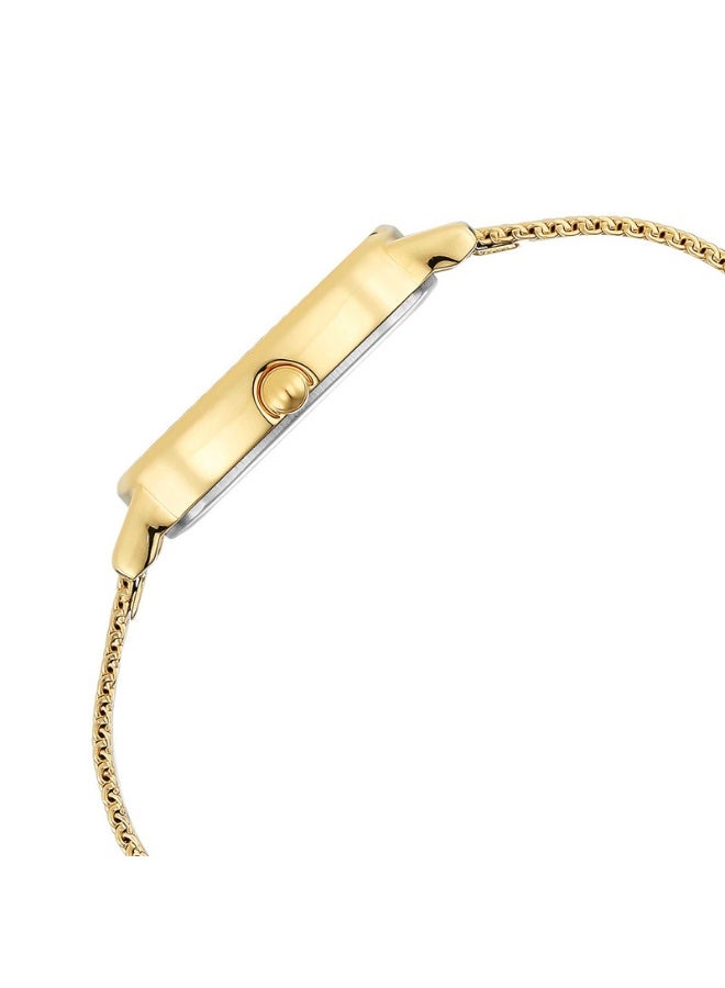 TITAN Raga Viva Women's Watch 2665YM01 – Champagne Dial, Gold-Tone Stainless Steel Strap, Quartz Movement - Image 4