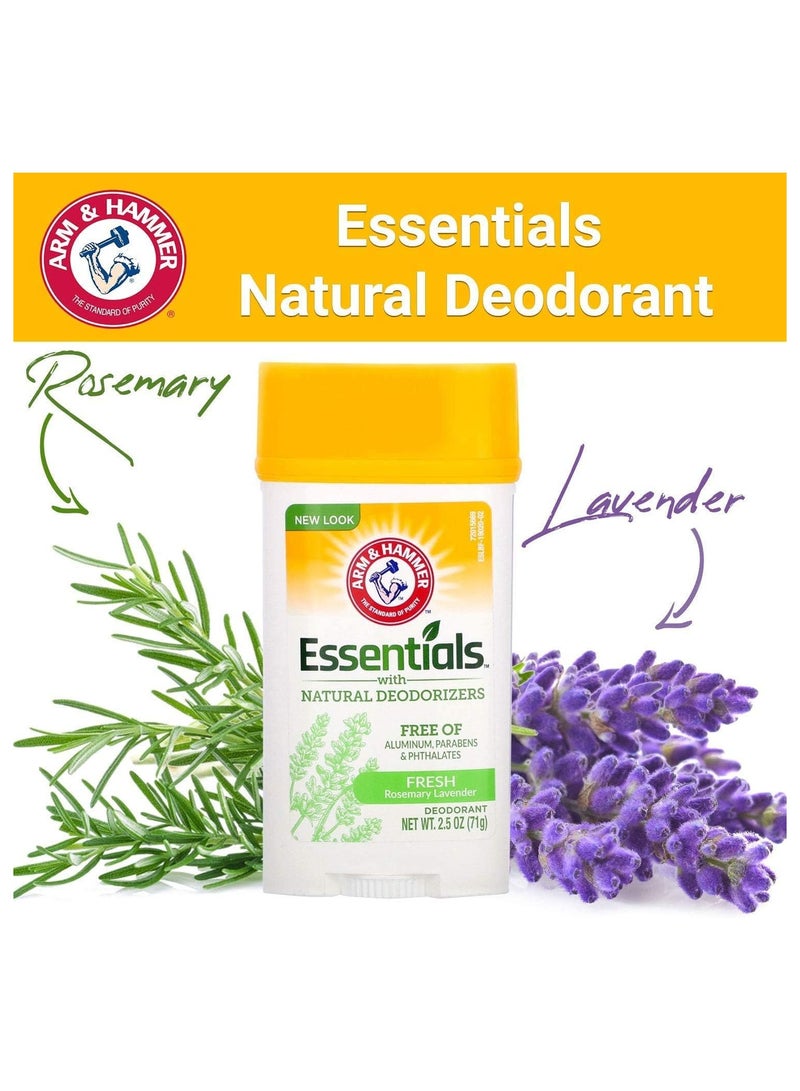 Arm & Hammer Essentials Fresh Rosemary Lavender Deodorant 71g - Image 3