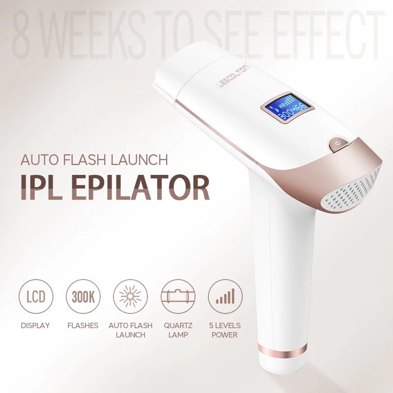 ليسكولتون جهاز إزالة الشعر بالليزر Lescolton IPL Hair Removal 1000000 Flashes Laser Epilator LCD Display Home T009i Permanent Bikini Trimmer Electric depilador - Image 3