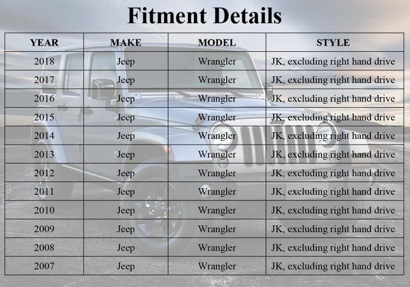 CARROFIX مجموعة توصيل الأسلاك المخصصة CARROFIX 4 طرق للمركبات المقطورة RV لتوصيل سيارة جيب رانجلر JK من 2007-2018 - 58903 موصل سلك المصباح الخلفي - Image 5