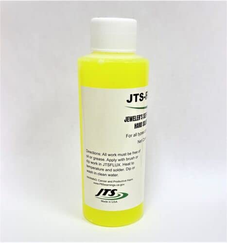 JTS-FLUX Self Pickling Flux for Precious Metals Gold Silver Jewelry and Hard Soldering 4oz / A soldering flux for use with Silver solder, Gold, Platinum or other metals with high melting points - USA - Image 4