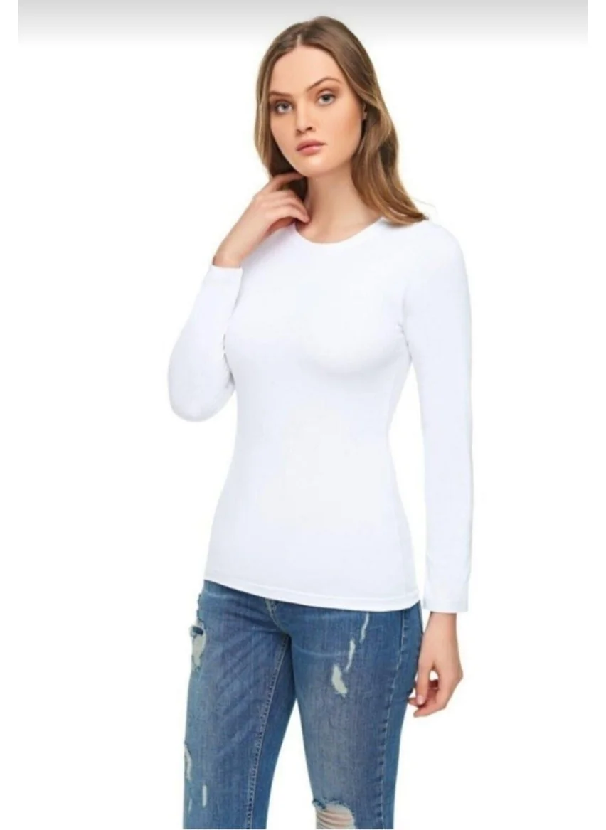 Tutku Elit 2203 Women's Elastane Long Sleeve 3 Pieces