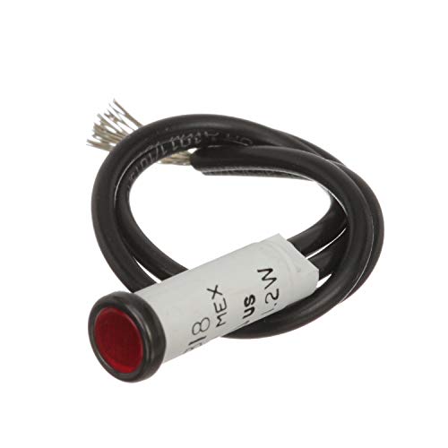 Seachoice Incandescent Red Indicator Light 14V 6 In Lead Wires 516 In Light - Image 3