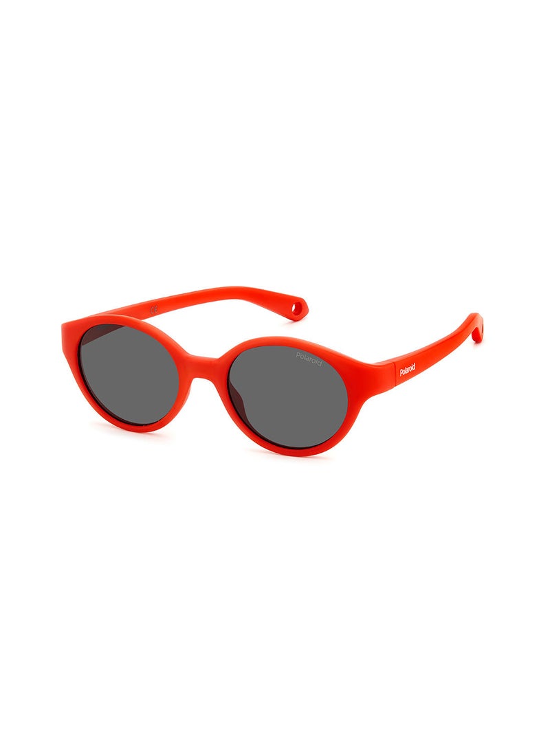 Polaroid Kids Unisex UV Protection Round Sunglasses - Pld K007/S Red 42 - Lens Size: 42 Mm  - Image 1