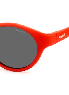 Polaroid Kids Unisex UV Protection Round Sunglasses - Pld K007/S Red 42 - Lens Size: 42 Mm  - Image 5