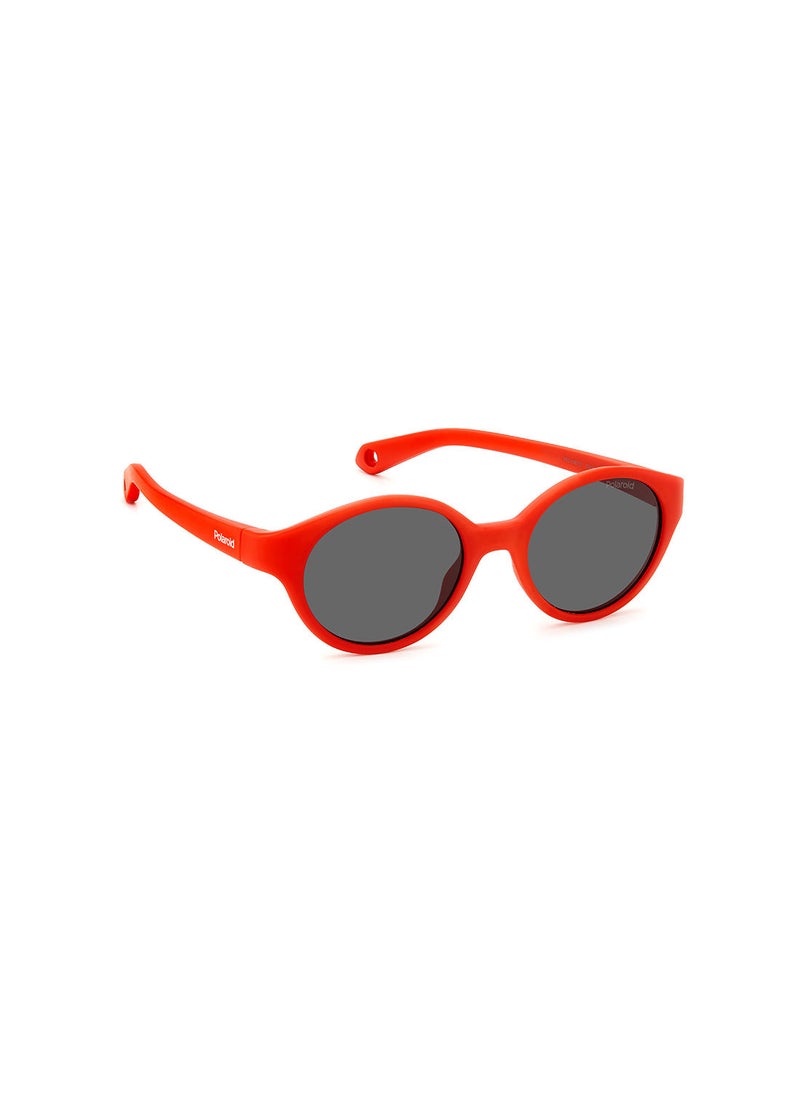 Polaroid Kids Unisex UV Protection Round Sunglasses - Pld K007/S Red 42 - Lens Size: 42 Mm  - Image 2