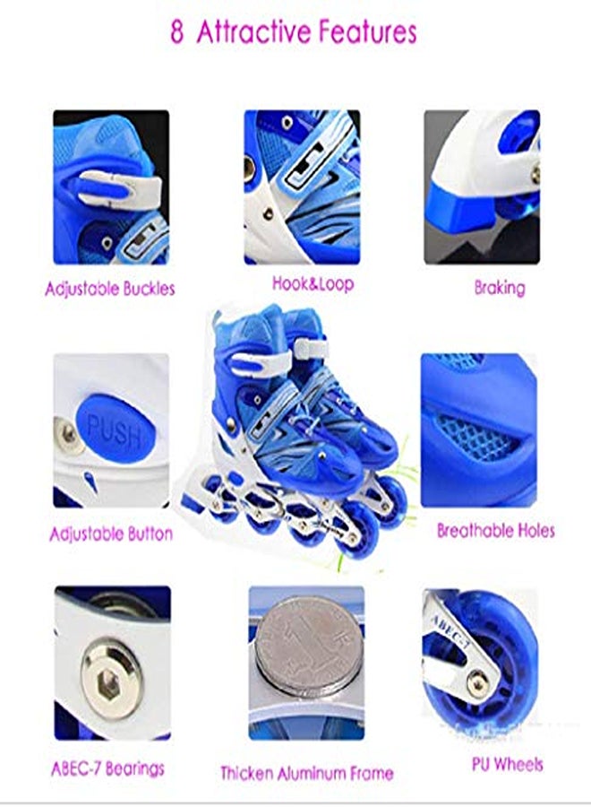 Children’s Inline Roller Skates – Safe Skating Shoes  - Image 2