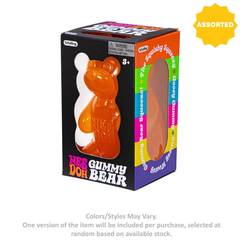 Schylling NeeDoh Gummy Bear Squeeze Toy (Assorted) - Image 1