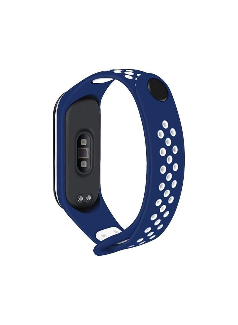 Sport Silicone Bracelet Strap Band For Xiaomi Mi Band 3 / 4 Breathable Strap Replacement M3 M4 - Image 1