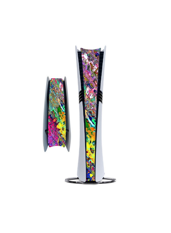 Ps5 Pro Side Film In The Middle Of The Anti-fingerprint Host Bar Personality Stickers Can Be Made To Map The Optical Drive-Color:26 - Image 1