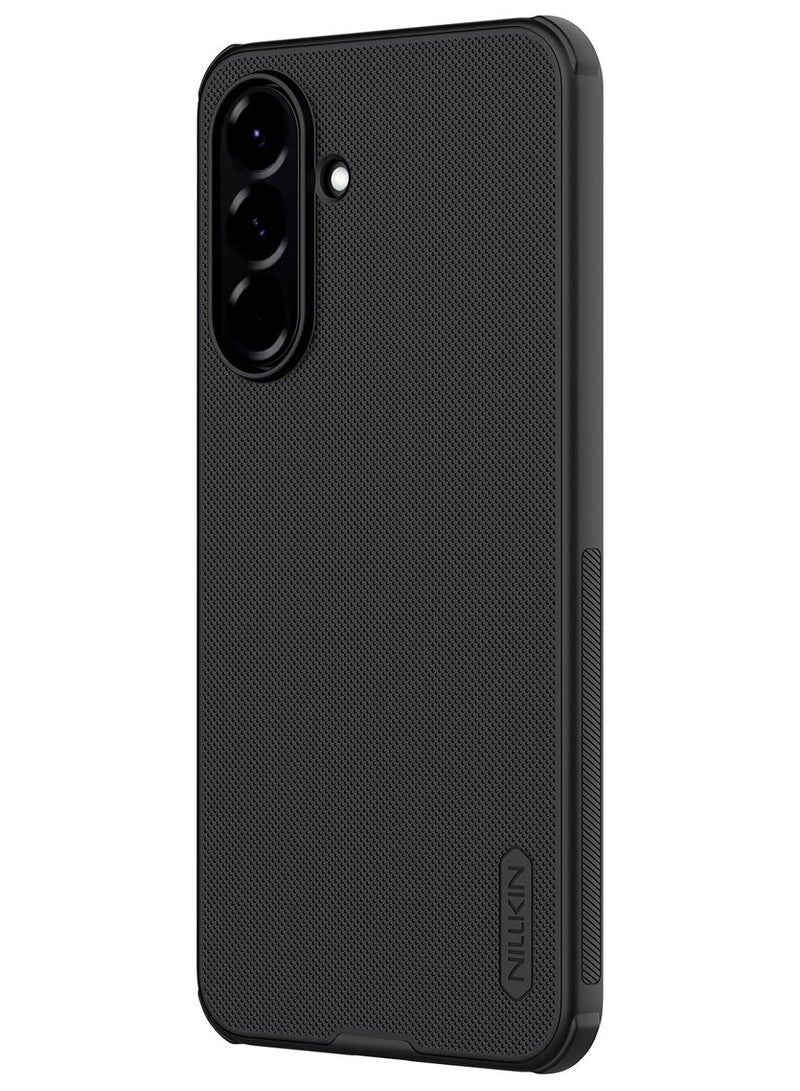 Nillkin Case Cover Super Frosted Pro  Case Anti-Scratch & Slip For Samsung Galaxy A56 (Black) - Image 1