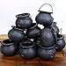 GiftExpress 24Pack Mini Cauldron Candy Kettles Novelty Treat Holders for St Patricks Day Pot of Gold and Halloween Black Party Favor Containers - Image 3