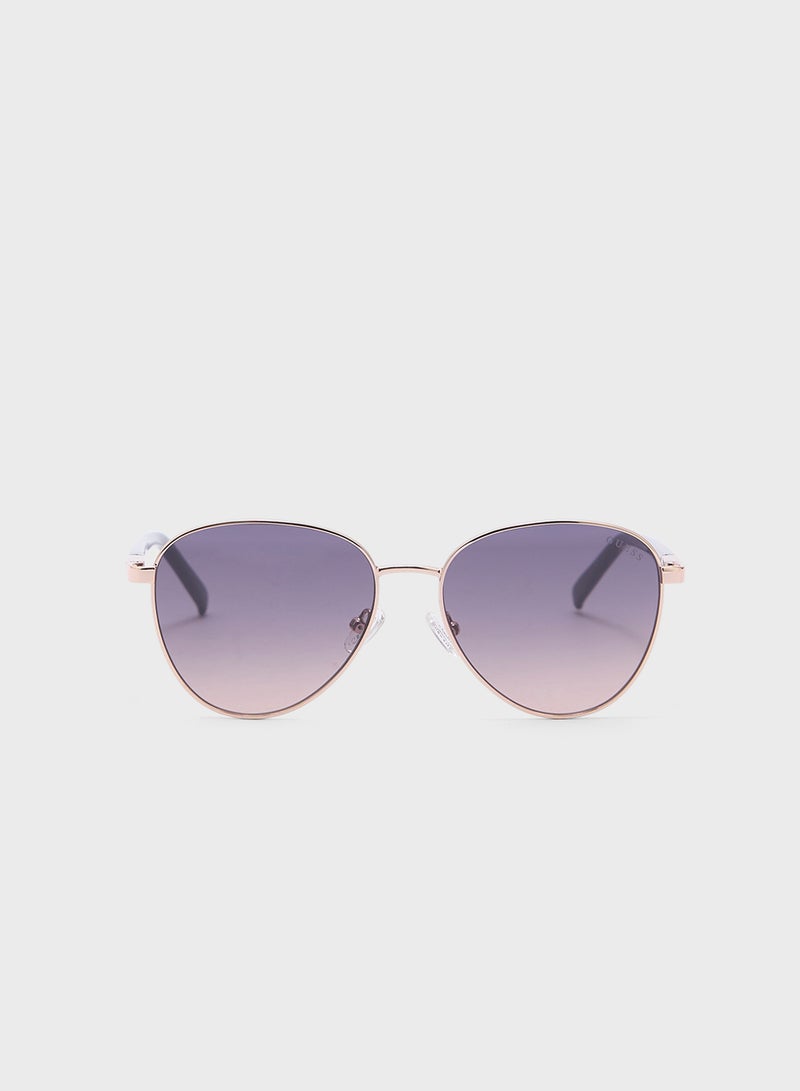 GUESS Gu304128B53 Aviator Sunglasses - Image 2