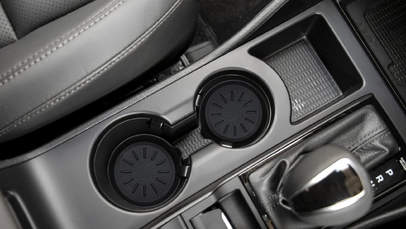 LEORAY Car Coasters for Cup Holder Silicone Car Cup Holder Coasters Pack of 2 - Image 2