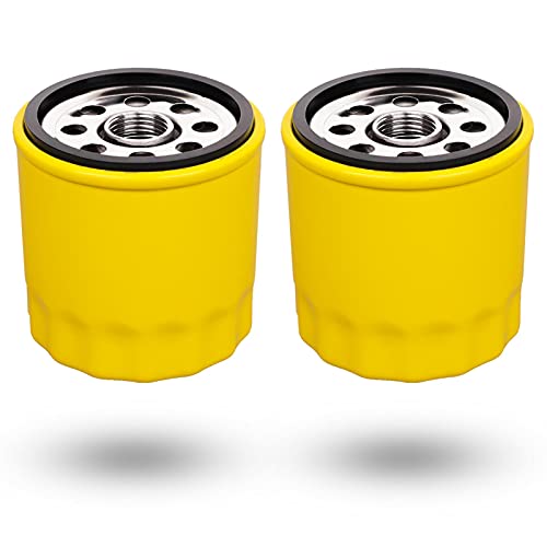 HOODELL 2 Pack 52 050 02-S Oil Filter, Pro Performance for Kohler M18 M20 SV715 SV725 SV735 CV13S CV15S CV22S Engine 52 050 02 5205002S 52 050 02-S1 Oil Filter - Image 1