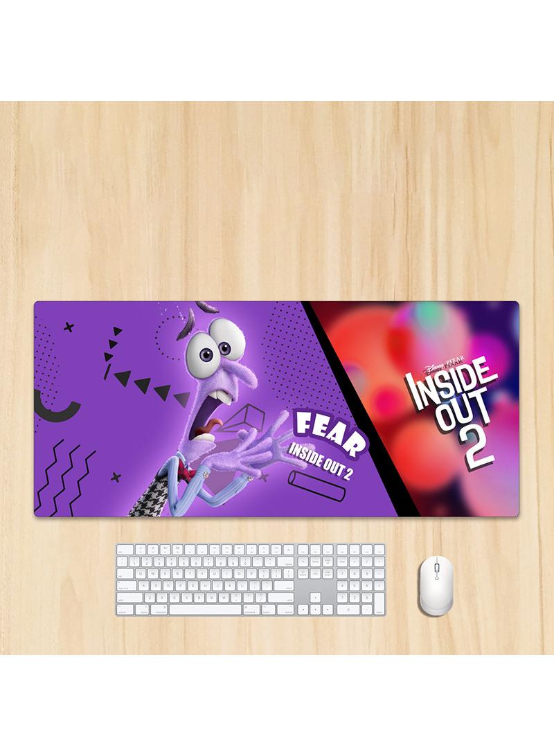 General Inside Out 2 Cartoon Personality Gaming Large Mouse Pad Large Mat Officer Desk Mat Oversized Lock Edge Anti-Slip Anime Mouse Pad  - Image 1