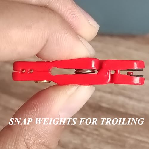 FUNORNAM 21Pcs Heavy Tension Snap Release Clips for Weight Planer Board Kites Downrigger Trolling Fishing - Image 3