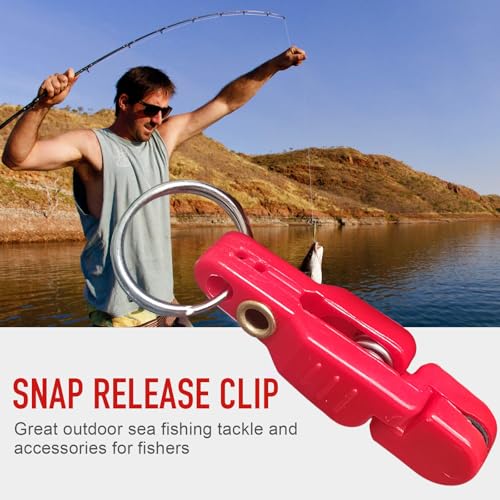 FUNORNAM 21Pcs Heavy Tension Snap Release Clips for Weight Planer Board Kites Downrigger Trolling Fishing - Image 5