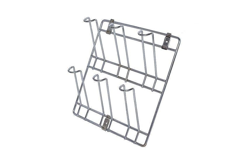Nirgun Empex Stainless Steel Wall Mount Glass Stand10 X 10 X 6 inch - Image 2