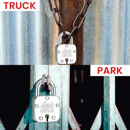 Link Atoot 40mm Padlocks 5Pcs Set | Double Locking | Steel Body | Hardened Shackle | 5 Brass Levers | Made in India | 3 Keys for Each Padlock - Image 5