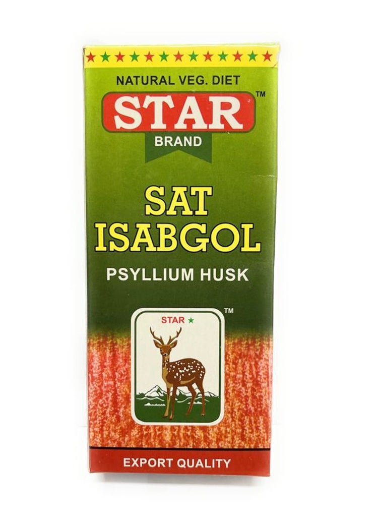 Star - Natural Sat Isabgol Husk Supplement 100g - Image 1