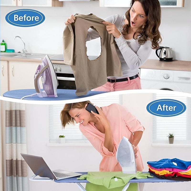 Iron Shoe Cover - Heat Resistant Non-Stick Protective Guard with Metal Construction and Perforated Design for Effortless Steam Ironing - Image 3
