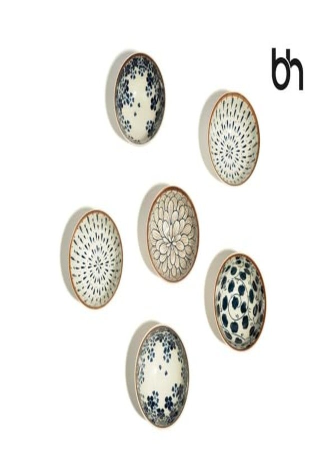 Beyond Homes Ceramic Serving Bowl Set of 6 | Printed Ceramic Bowls for Serving Noodles, Ramen, Snacks, Soups or Curries | Perfect for Gifting | Set of 6, Floral (Only 6 Bowls) - Image 3