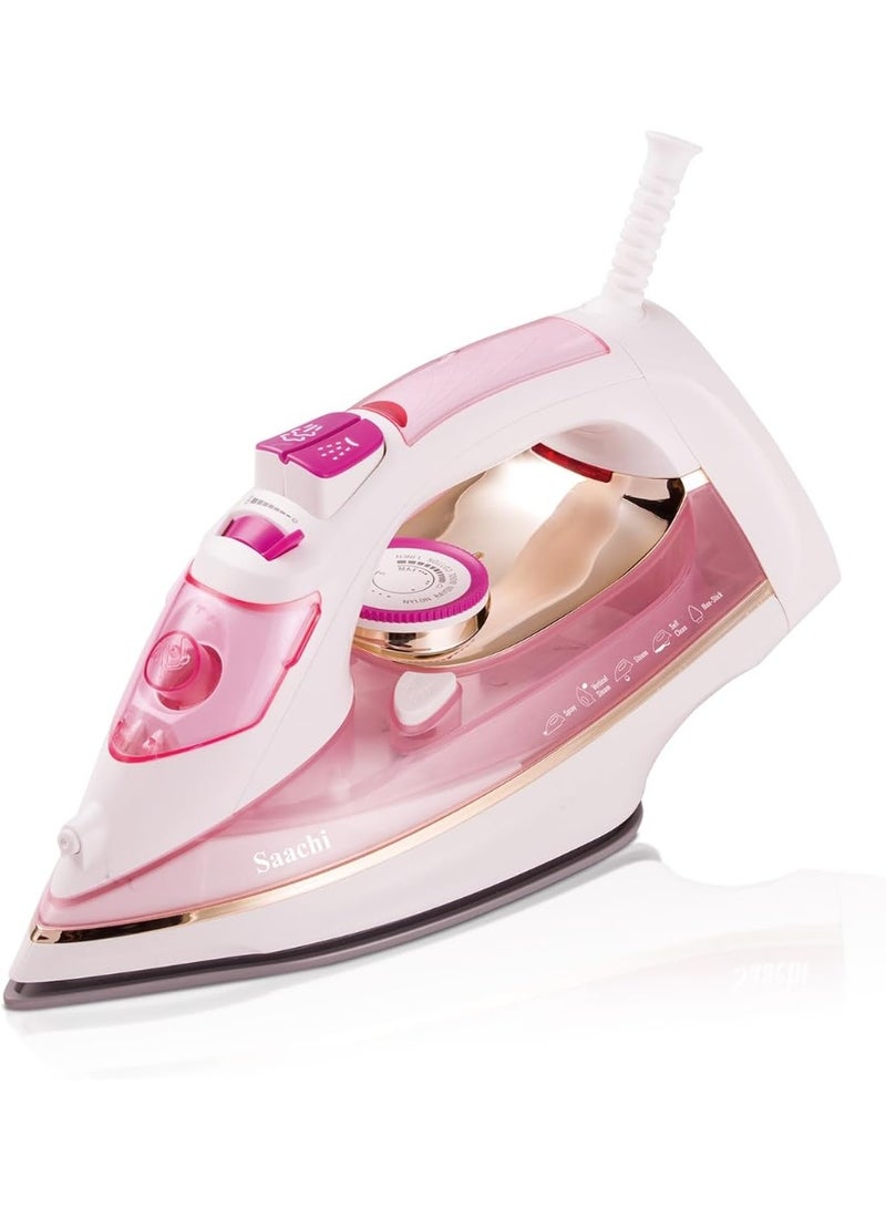 Sachi Steam Iron, Ceramic Soleplate, 320ml Water Tank, Adjustable Steam & Spray, Burst & Self-Clean Function, Overheat Protection - Image 1
