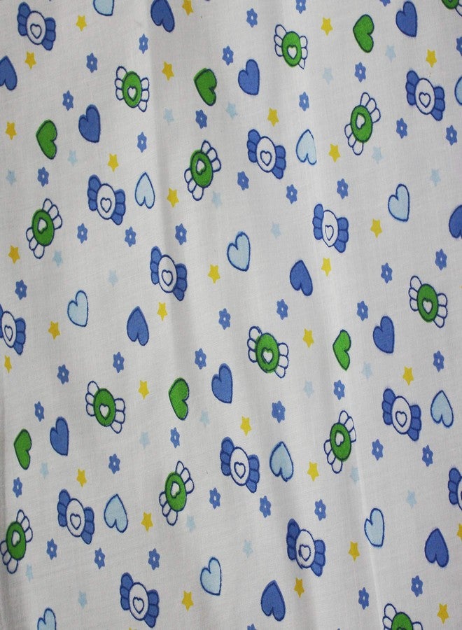 KooKyKooby 4pc Bedding Set Blue 0-3 Months - Image 5
