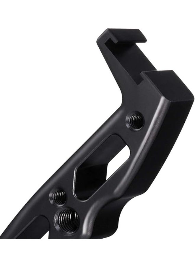 AgimbalGear - AgimbalGear DH09 Handle Grip Compatible with DJI Ronin S Gimbal Stabilizer - Support Extension Mounting Monitor/Microphone Holder, Inverted Adapter for Low Angle Video Shooting - Image 1