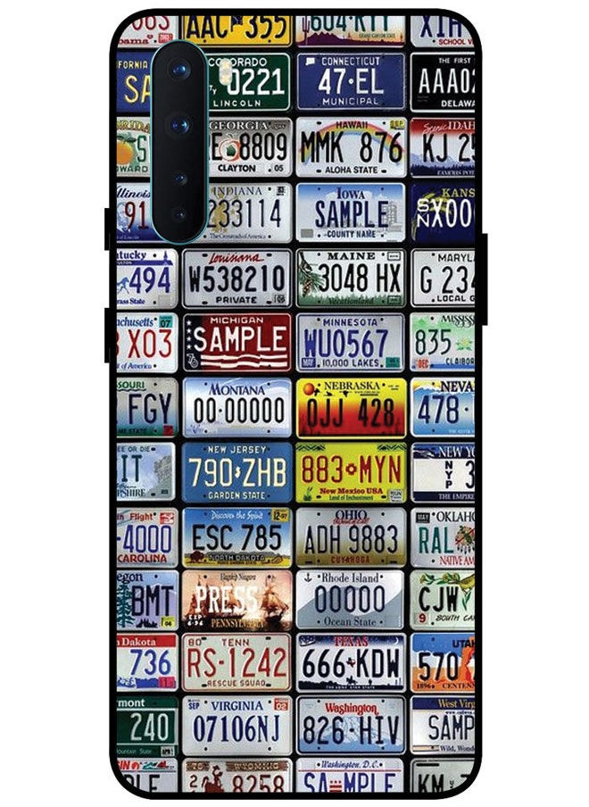 EYE CATCH - Protective Case Cover For OnePlus Nord Smart Series Printed Protective Case Cover for OnePlus Nord Number Plates - Image 1