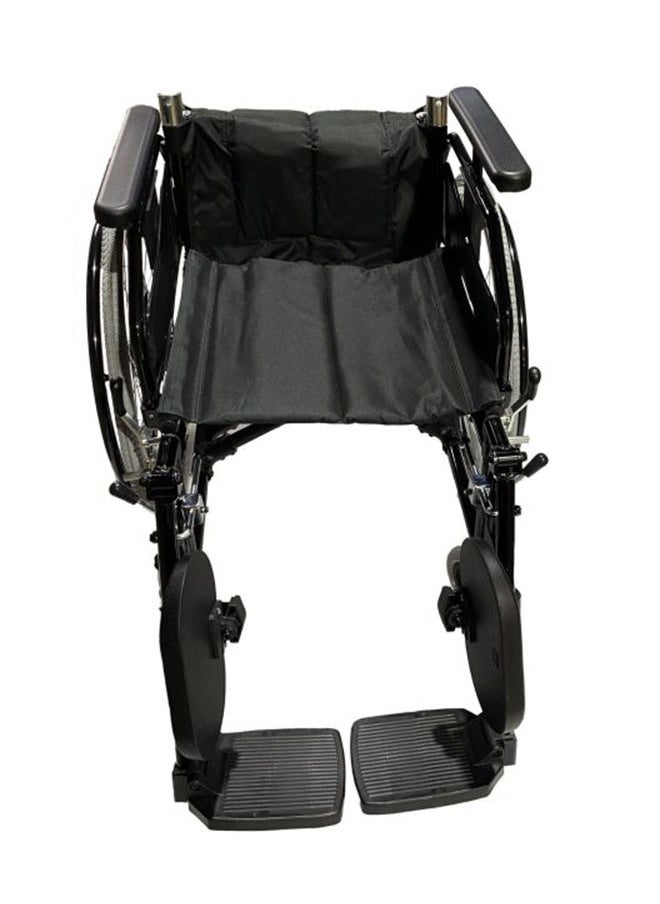 Gilani Mobility Manual Wheelchair With Adjustable Leg Support - ADAPTABLE WHEELCHAIR 85X35X78  - Image 4